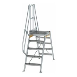 MUNK Aluminium-Überstiege 60° 5 Stufen