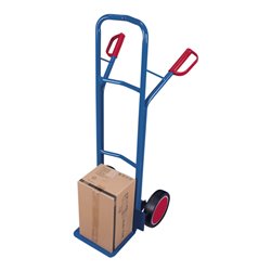 VARIOfit Stahlrohrkarre Vollgummibereifung Schaufel 320 x 250 mm