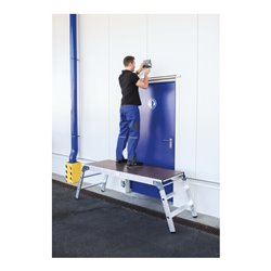 MUNK Aluminium-Arbeitsdiele klappbar nach DIN EN 14183