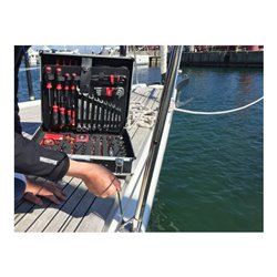 VIGOR Universal-Werkzeugkoffer V2542 Anzahl Werkzeuge: 143