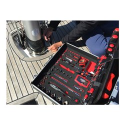 VIGOR Universal-Werkzeugkoffer V2542 Anzahl Werkzeuge: 143