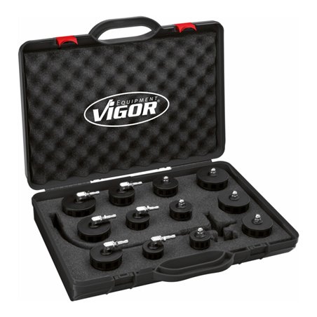 VIGOR Turbosystem-Abdrücker-Satz für Klicksysteme V4192 Anzahl Werkzeuge: 12