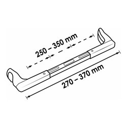 VIGOR Lenkrad-Einstellwaage V1571