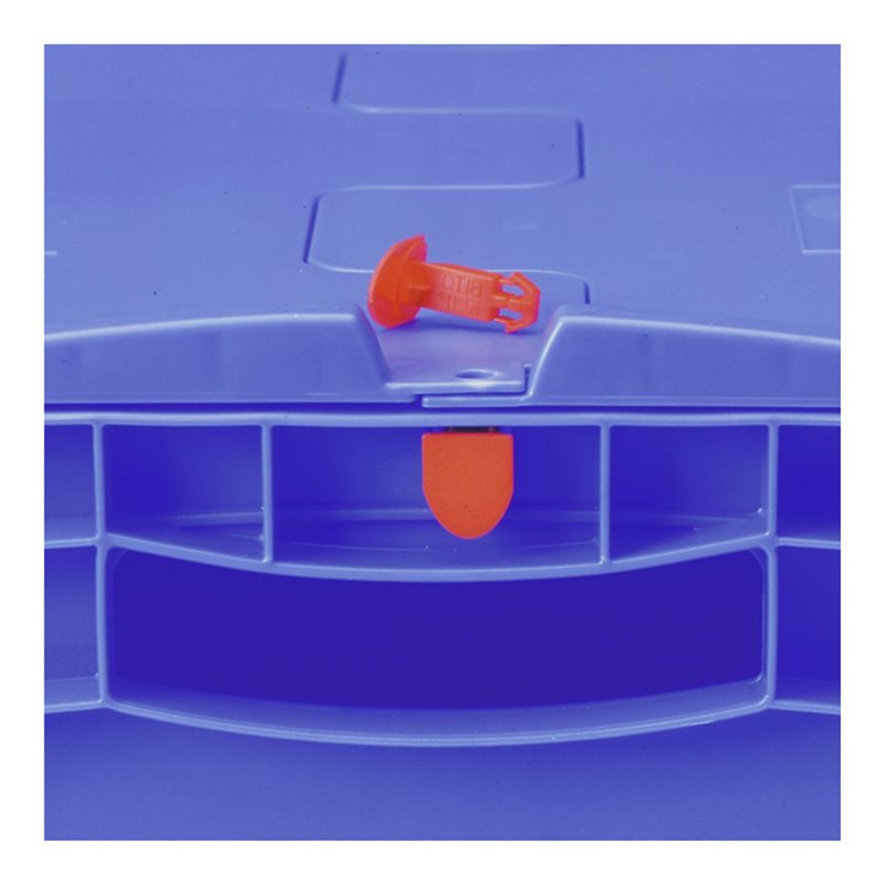 Bito Plomben Eurostapelbehälter und Kleinteilebehälter, feuerrot