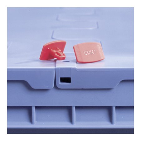 Bito Plomben für Mehrwegbehälter MBP2 L laserbeschriftet, feuerrot