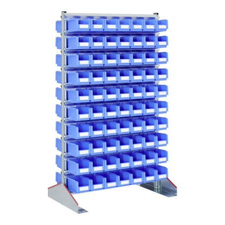 Bito Ständerregale SR22 L 1130 mm x H 1885 mm x T 700 mm zweiseitige Nutzung, verzinkt