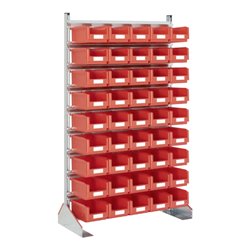 Bito Ständerregale SR13 L 1130 mm x H 1885 mm x T 500 mm einseitige Nutzung, verzinkt