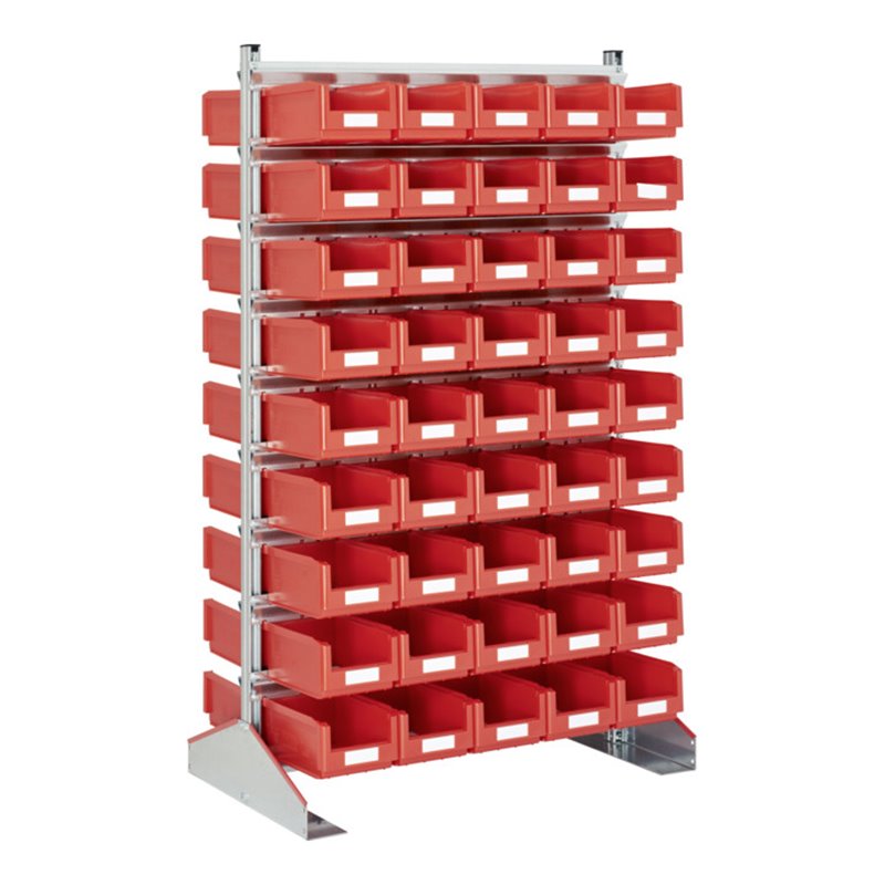 Bito Ständerregale SR23 L 1130 mm x H 1885 mm x T 700 mm zweiseitige Nutzung, verzinkt