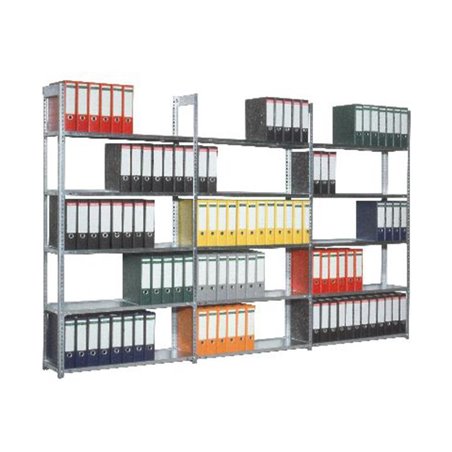 Bito Fachboden FBR Set mit Fachbodenträgern L1000xB600xH40 mm 100kg, lichtgrau