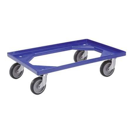 Bito Transportroller TR64G B 620 mm x T 420 mm, blau