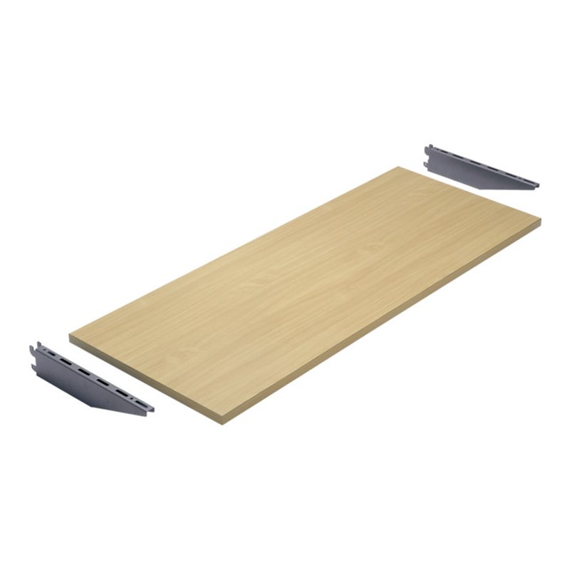 Bito Arbeitsplatten B 2000 mm x T 800 mm, graualuminium