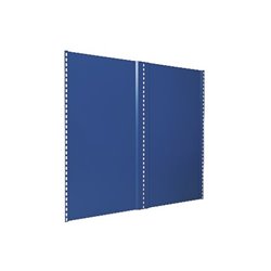 Bito Rückwände für Arbeitstische AR B 1000 mm x H 850 mm, enzianblau