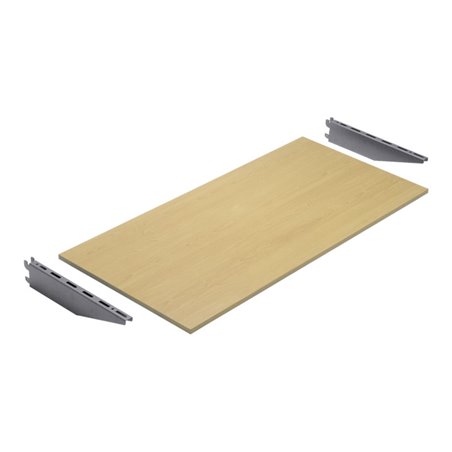 Bito PC-Tischplatten B 1600 mm x T 800 mm, buchendekor