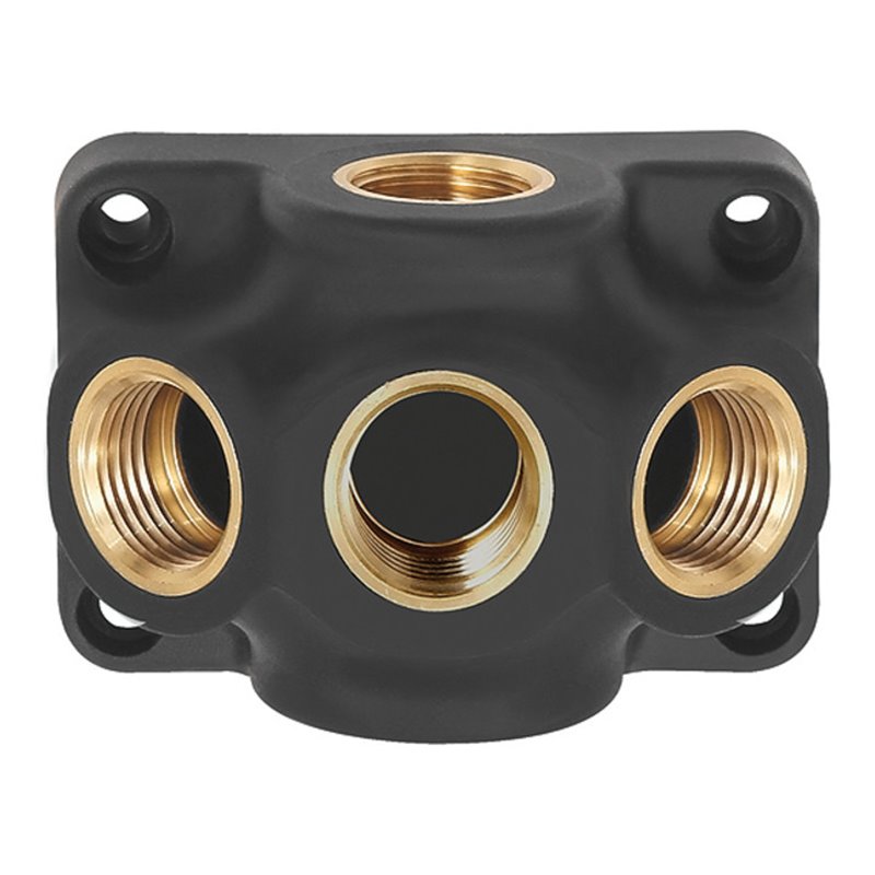 Riegler Endverteile, Eingang G 3/4, Anschluss 3 x G 1/2