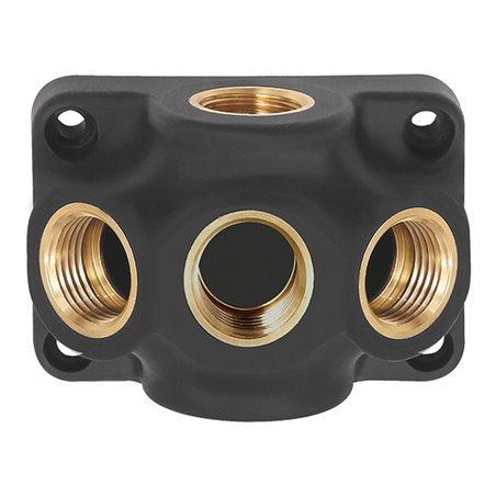 Riegler Endverteile, Eingang G 3/4, Anschluss 3 x G 1/2