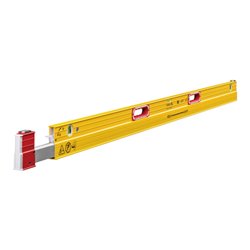 STABILA Teleskop-Wasserwaage Type 106 T 213 - 376 cm mit Abstandhaltern