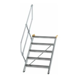 MUNK Aluminium-Treppe Stufen 45° 5 Stufen