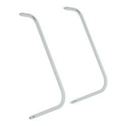 MUNK Handlauf am Aufstieg Podestleiter beidseitig begehbar 3 Stufen