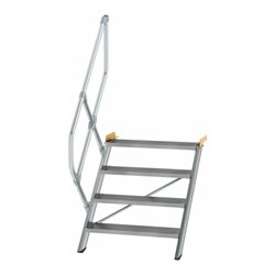 MUNK Aluminium-Treppe Stufen 45° 4 Stufen