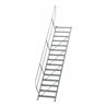 MUNK Aluminium-Treppe Stufen 45° 15 Stufen