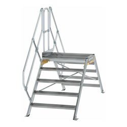 MUNK Aluminium-Überstiege 45° 5 Stufen
