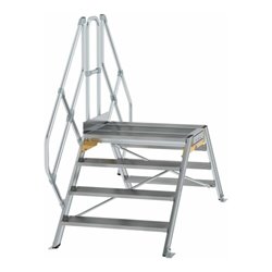 MUNK Aluminium-Überstiege 45° 4 Stufen