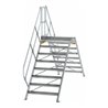 MUNK Aluminium-Überstiege 45° 8 Stufen