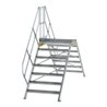 MUNK Aluminium-Überstiege 45° 7 Stufen