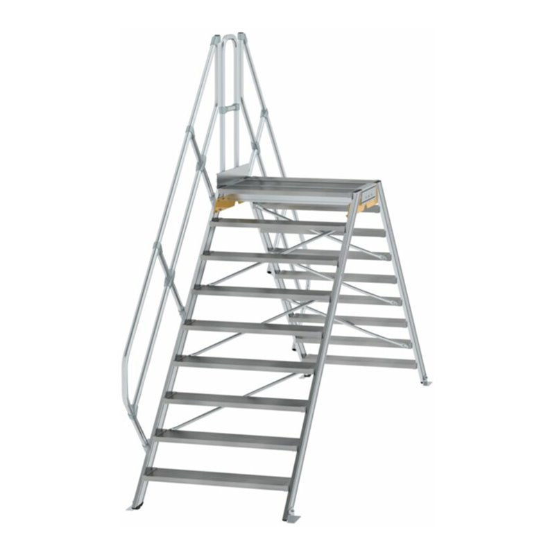 MUNK Aluminium-Überstiege 45° 9 Stufen