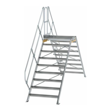 MUNK Aluminium-Überstiege 45° 9 Stufen