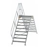 MUNK Aluminium-Überstiege 45° 9 Stufen