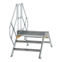 MUNK Aluminium-Überstieg stationär/fahrbar 45°