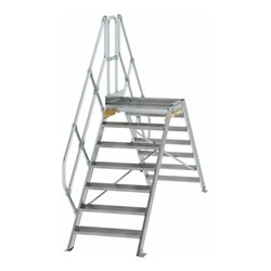 MUNK Aluminium-Überstiege 45° 7 Stufen