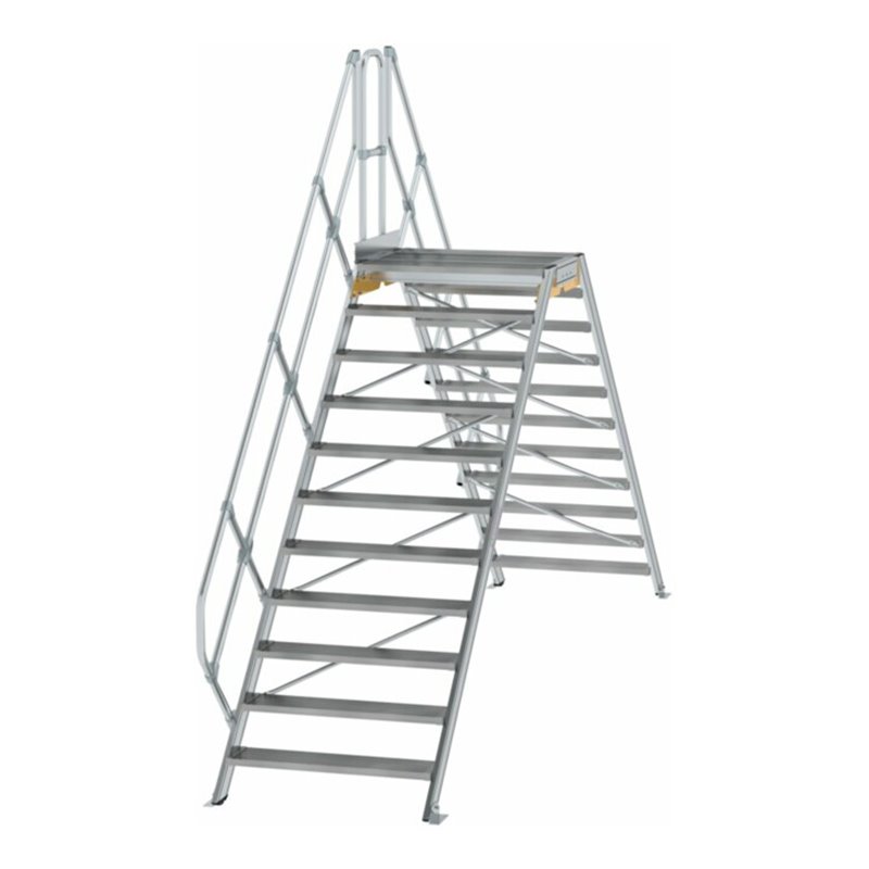 MUNK Aluminium-Überstiege 45° 11 Stufen