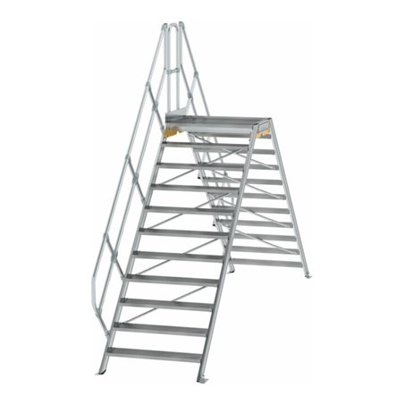 MUNK Aluminium-Überstiege 45° 11 Stufen