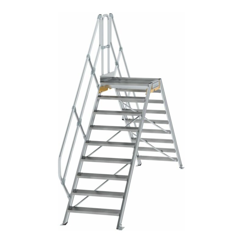 MUNK Aluminium-Überstiege 45° 9 Stufen