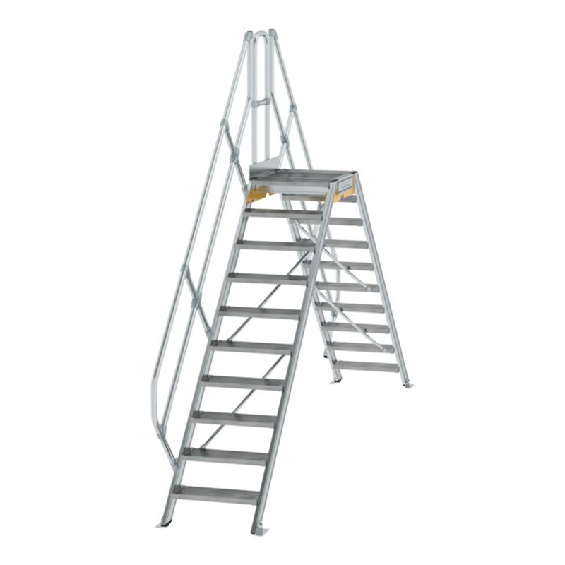MUNK Aluminium-Überstiege 45° 10 Stufen