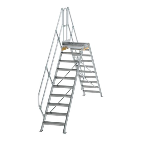 MUNK Aluminium-Überstiege 45° 10 Stufen