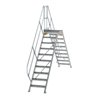 MUNK Aluminium-Überstiege 45° 10 Stufen
