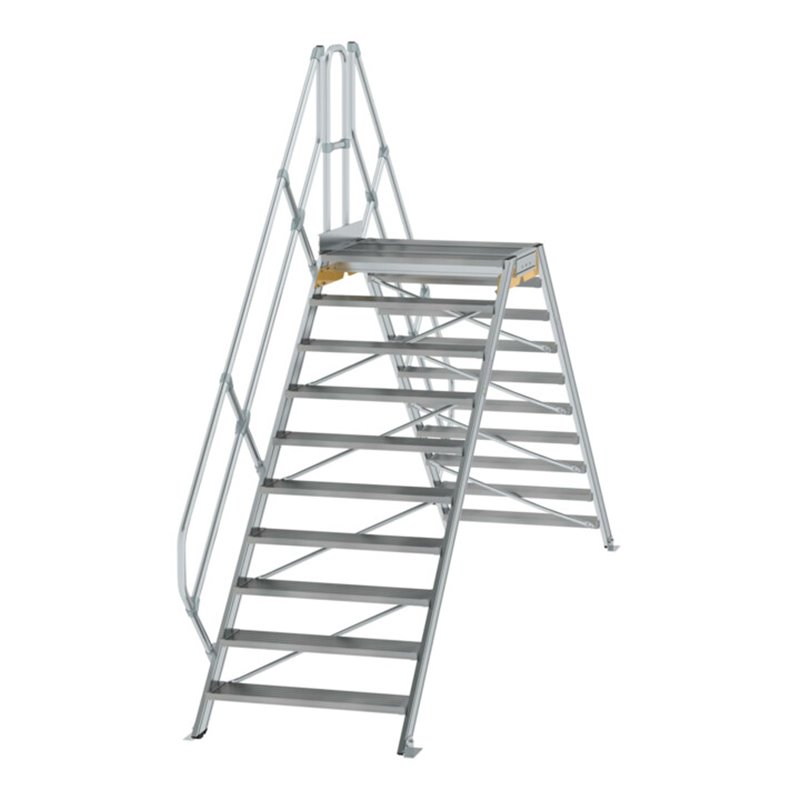 MUNK Aluminium-Überstiege 45° 10 Stufen