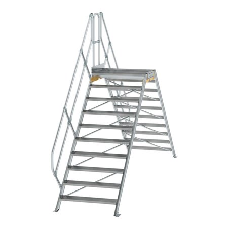 MUNK Aluminium-Überstiege 45° 10 Stufen