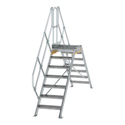 MUNK Aluminium-Überstiege 45° 7 Stufen