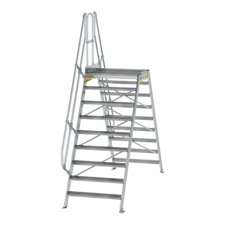 MUNK Aluminium-Überstiege 60° 9 Stufen