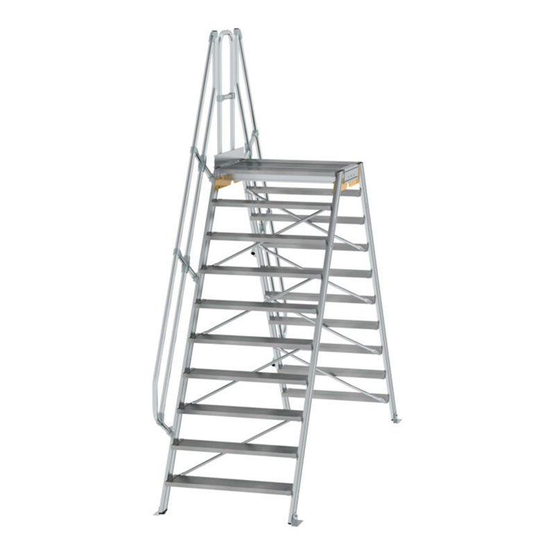 MUNK Aluminium-Überstiege 60° 10 Stufen
