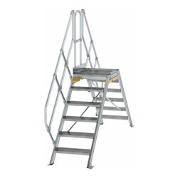 MUNK Aluminium-Überstiege 45° 6 Stufen