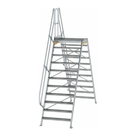 MUNK Aluminium-Überstiege 60° 11 Stufen