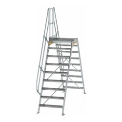 MUNK Aluminium-Überstiege 60° 9 Stufen