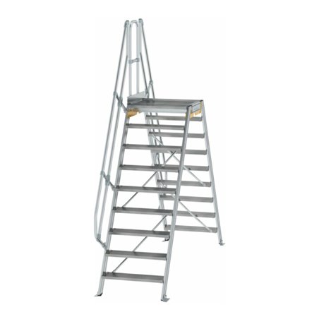 MUNK Aluminium-Überstiege 60° 9 Stufen