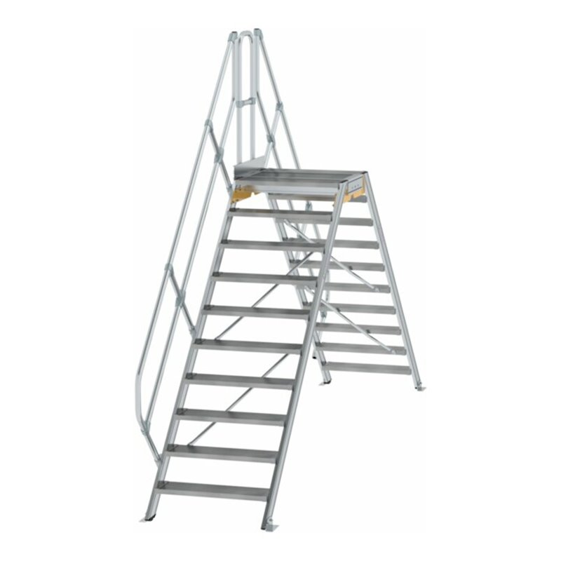 MUNK Aluminium-Überstiege 45° 10 Stufen
