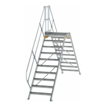 MUNK Aluminium-Überstiege 45° 10 Stufen